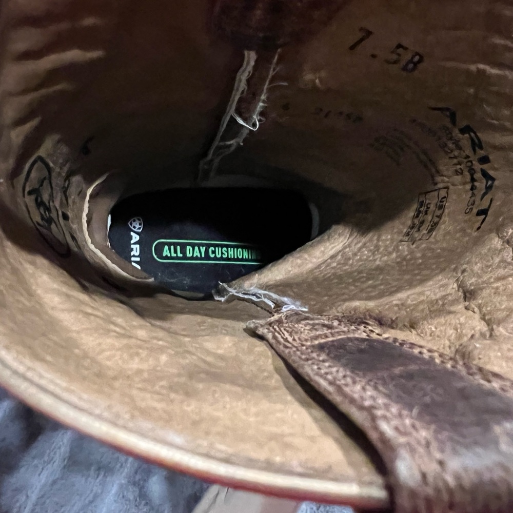 Ariat Circuit Americana Western Boot ATS Sole - Picture 13 of 13